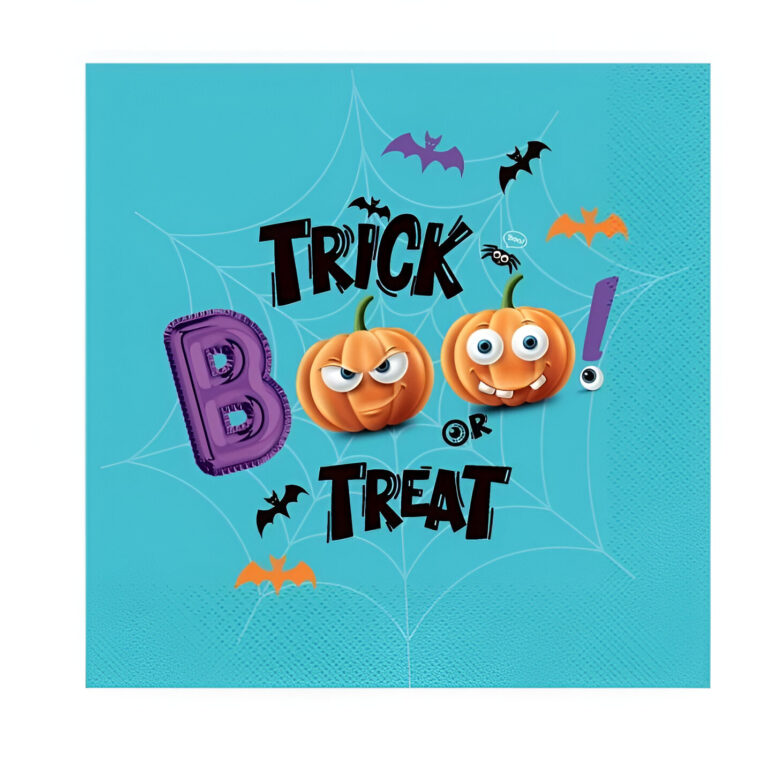 Χαρτοπετσέτες Halloween Boo - Trick or Treat (20 τεμ)