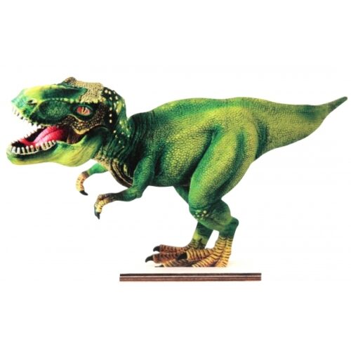 Επιτραπέζιο ξύλινο διακοσμητικό Δεινόσαυρος