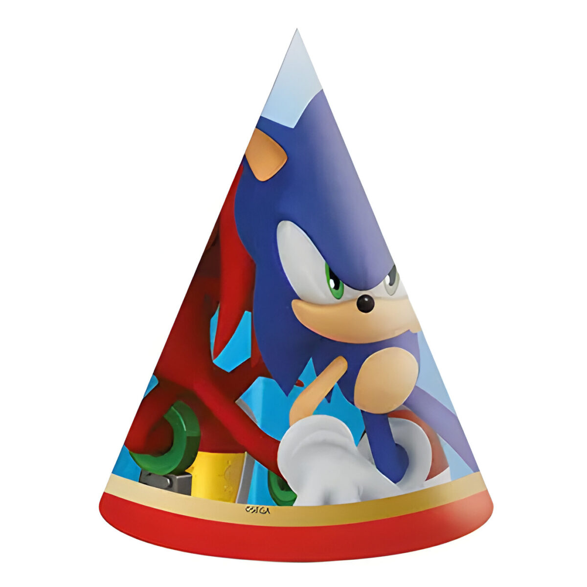 Καπελάκια πάρτυ Sonic (6 τεμ)