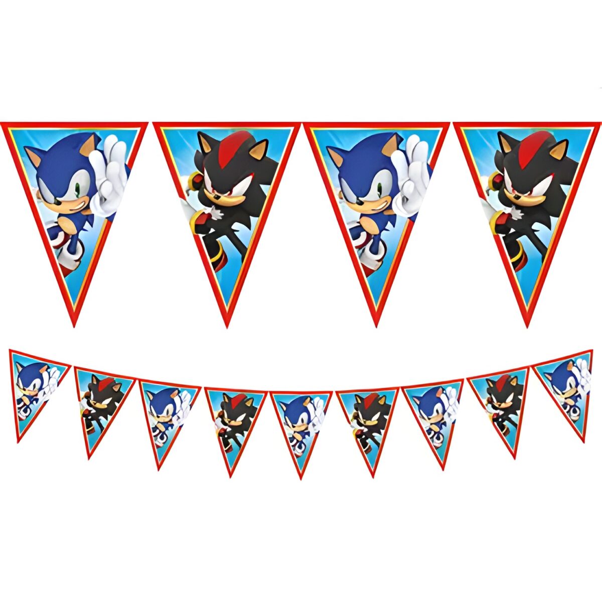 Τριγωνικά Σημαιάκια Sonic