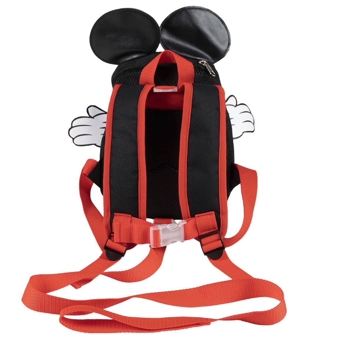 Τσάντα νηπιαγωγείου Mickey με αυτάκια και ποδαράκια