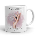 Κούπα με όνομα - Nail Artist