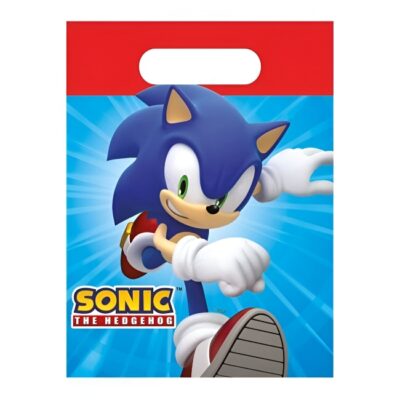 Σακουλάκια για δωράκια Sonic (4 τεμ)