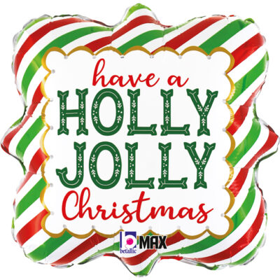 18" Μπαλόνι Holly Jolly Christmas