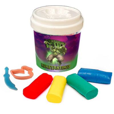 Βαζάκι με πλαστελίνες - Hulk