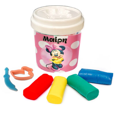 Βαζάκι με πλαστελίνες - Minnie Mouse