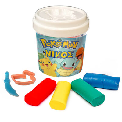 Βαζάκι με πλαστελίνες - Pokemon