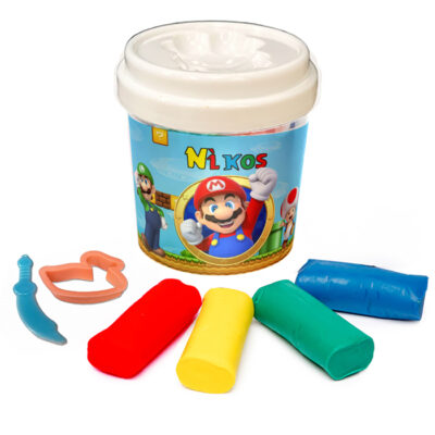 Βαζάκι με πλαστελίνες - Super Mario