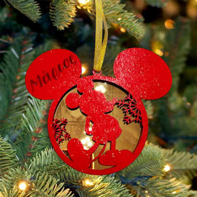 Χριστουγεννιάτικο Στολίδι με όνομα – Mickey Mouse