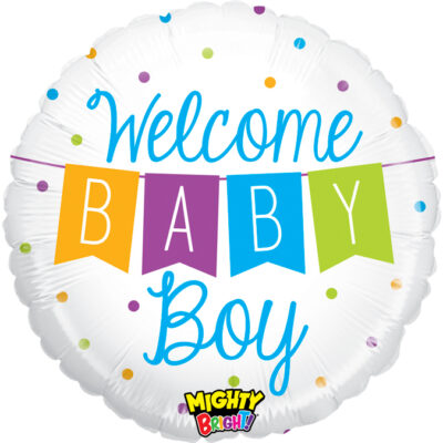 21" Μπαλόνι Γέννησης Baby Boy Banner