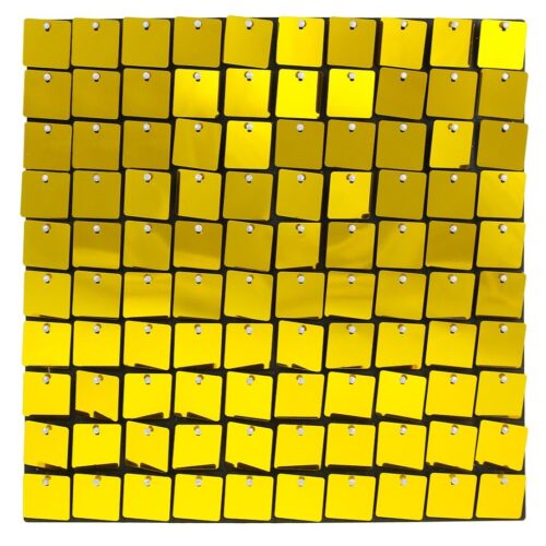 Διακοσμητικό πάνελ Backdrop - Χρυσά τετράγωνα