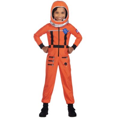 Παιδική Στολή Αστροναύτης πορτοκαλί