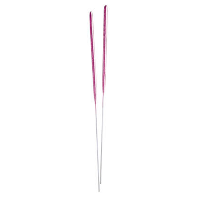 Στικάκια Sparkles 18cm - Ροζ Glitter (10 τεμ)