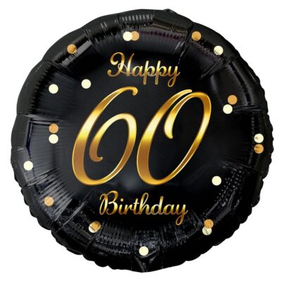 18" Μπαλόνι Γενεθλίων 60th Birthday
