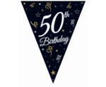 Μπάνερ γενεθλίων "50th Birthday"