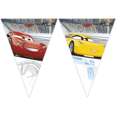 Τριγωνικά Σημαιάκια Cars Disney