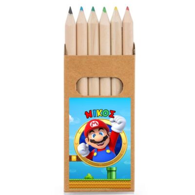 Ξυλομπογιές Super Mario