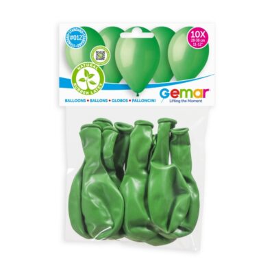 Λάτεξ Μπαλόνια Πράσινα (10 τεμ)