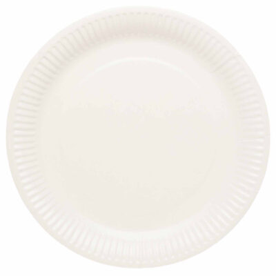 Πιάτα πάρτυ άσπρα Coconut (8 τεμ)