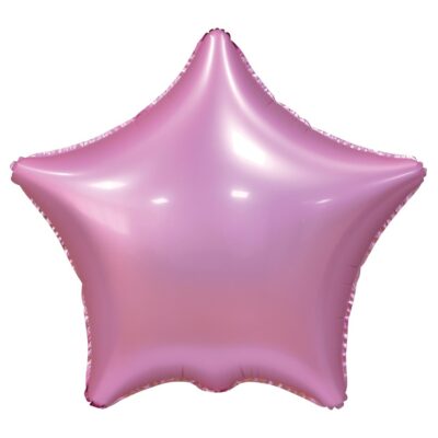 18" Μπαλόνι Αστέρι ροζ ματ