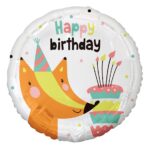 18" Μπαλόνι Γενεθλίων Αλεπού