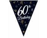 Μπάνερ γενεθλίων "60th Birthday"