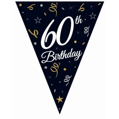Μπάνερ γενεθλίων "60th Birthday"