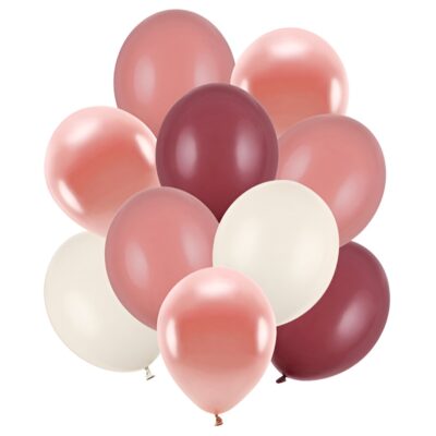 Λάτεξ μπαλόνια Rose Mix (10 τεμ)
