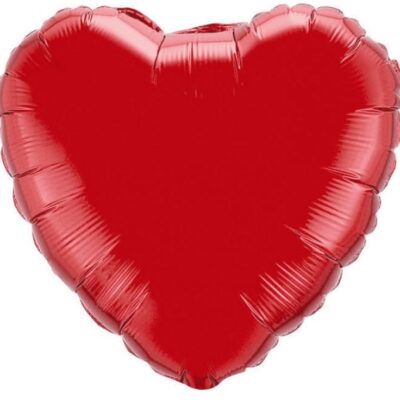 18" Μπαλόνι Καρδιά Κόκκινη