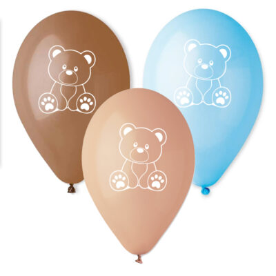12" Μπαλόνια τυπωμένα Αρκουδάκι