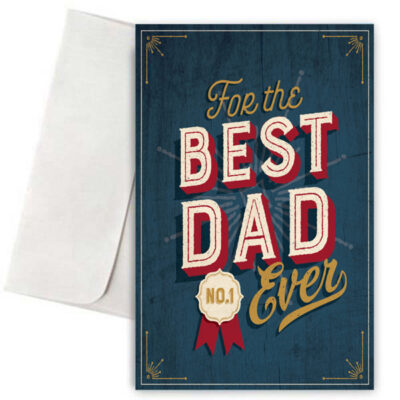 Κάρτα για Μπαμπά - Best Dad Ever