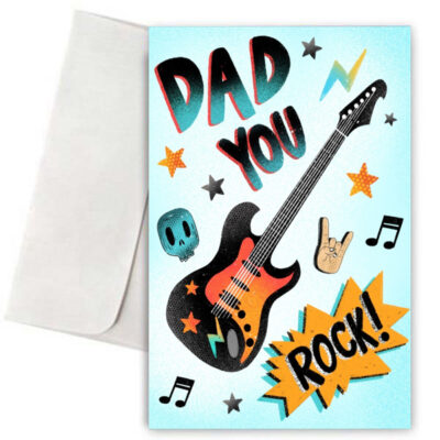 Κάρτα για Μπαμπά - Dad you Rock