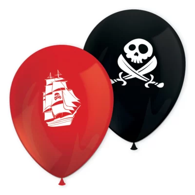 Λάτεξ μπαλόνια Πειρατές (8 τεμ)