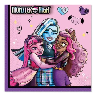 Χαρτοπετσέτες φαγητού Monster High