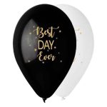 12 Μπαλόνι τυπωμένο Best Day Ever 25 τεμ