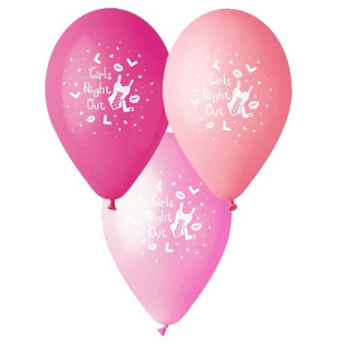 12 Μπαλόνι τυπωμένο Girls Night Out 25 τεμ