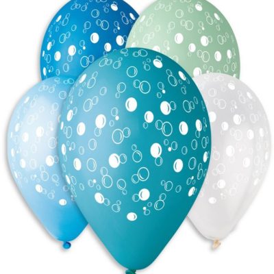 12 Μπαλόνι τυπωμένο Σαπουνόφουσκες 25 τεμ