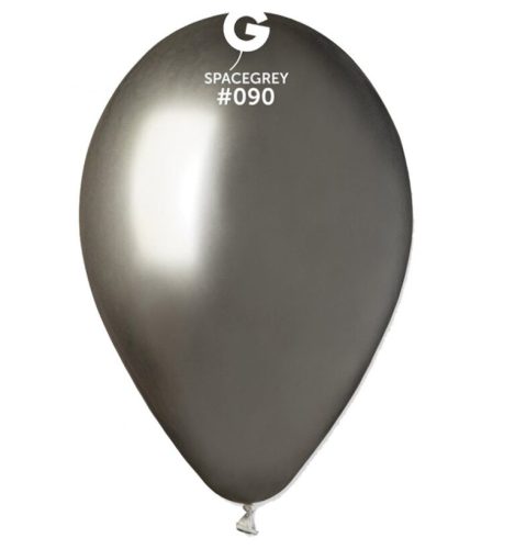 13 Shiny Space Grey λάτεξ μπαλόνι