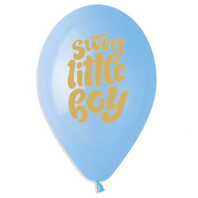 13 Μπαλόνι Sweet little Boy 25 τεμ