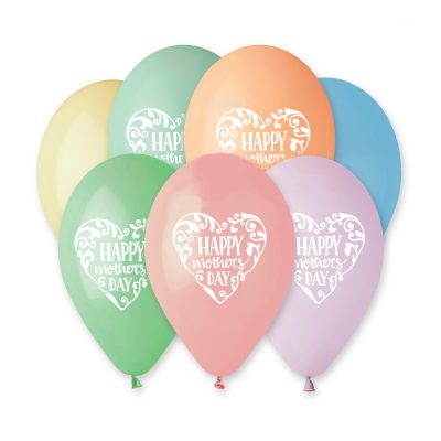 13 Μπαλόνι τυπωμένο Happy Mother's Day 25τεμ