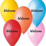 13 Μπαλόνι Welcome 25 τεμ