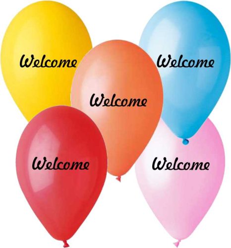 13 Μπαλόνι Welcome 25 τεμ
