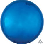16 Μπαλόνι μπλε τρισδιάστατη σφαίρα ORBZ