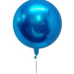 16 Μπαλόνι μπλε τρισδιάστατη σφαίρα