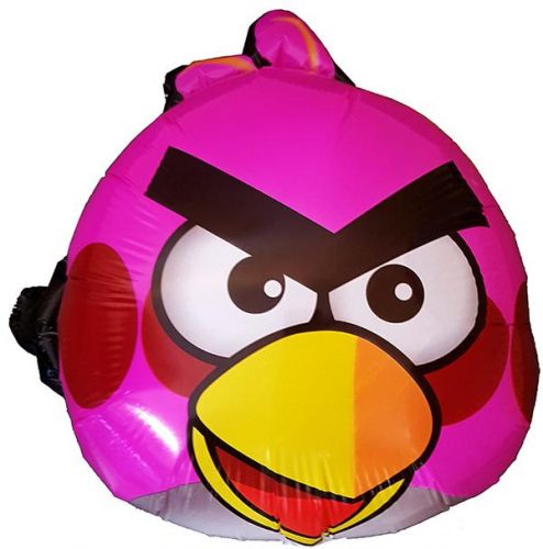 16 Μπαλόνι Φούξια Angry Bird
