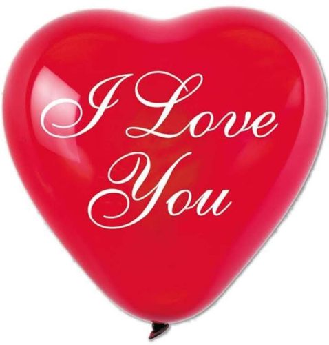 17 Μπαλόνι Καρδιά ρομαντική I love you