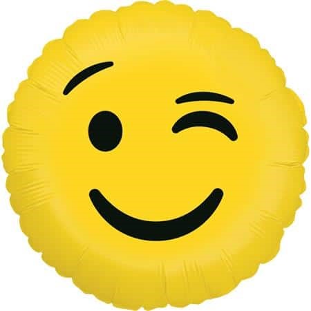 18'' Μπαλόνι Emoji Ματάκι