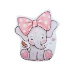 Διακοσμητικό Μαγνητάκι/Μπρελόκ Ροζ Ελεφαντάκι