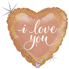 18 Μπαλόνι αγάπης Holographic I Love You