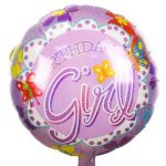 18 Μπαλόνι Birthday Girl Πεταλούδες